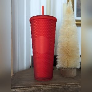 Starbucks 2021 Red Matted Venti Tumbler